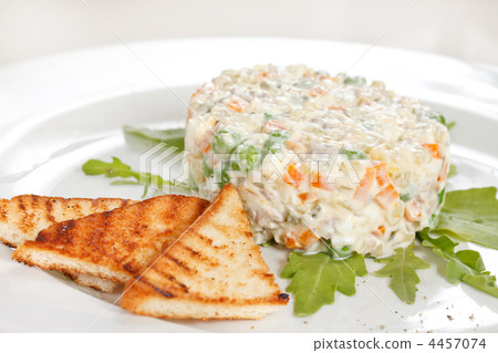Russian traditional salad Russian traditional salad 4457074