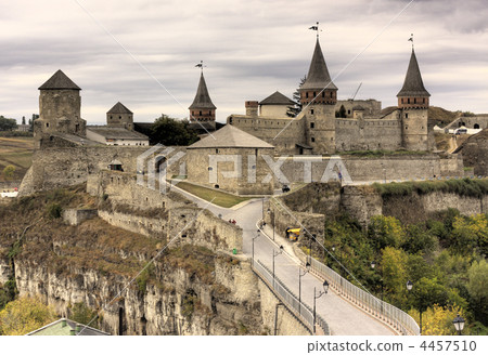 Old Castle on Kamenets-Podolskyy Old Castle on Kamenets-Podolskyy 4457510