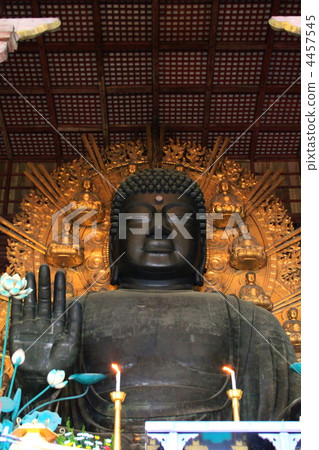 奈良東大寺的大佛 奈良東大寺的大佛 4457545