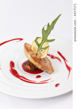 foie gras with sauce foie gras with sauce 4457571