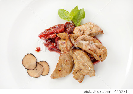 foie gras with truffle foie gras with truffle 4457811