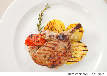 steak with potatoes steak with potatoes 4457814