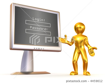 Monitor with Login and password Monitor with Login and password 4459012