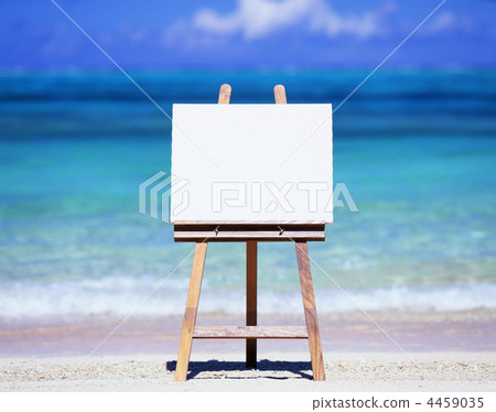 Canvas on the beach Canvas on the beach 4459035