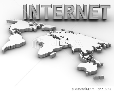 World. internet. 3d 4459287