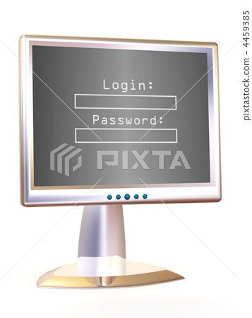 Monitor with Login and password 4459385