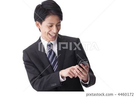 Businessmen with smartphones Businessmen with smartphones 4460172