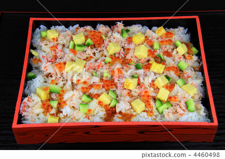 chirashizushi, chirashi, hand-pressed sushi 4460498