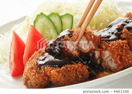 炸豬排 酥炸豬排 厚片 4461588