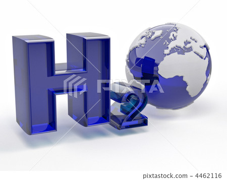 H2O. Formula of water. 4462116