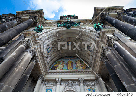 Berlin Cathedral (Berliner Dom) main entrance arch, Berlin, Germ 4464146