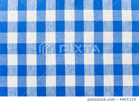 blue checked fabric tablecloth 4465124