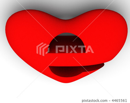 Symbol of internet as heart Symbol of internet as heart 4465561