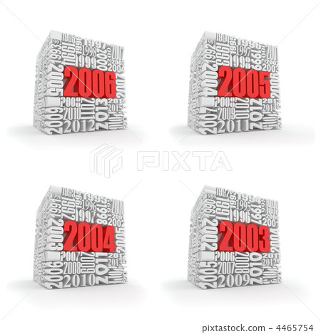 New year 2006, 2005, 2004, 2003. New year 2006, 2005, 2004, 2003. 4465754