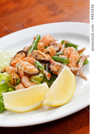 salad with shrimps salad with shrimps 4465836