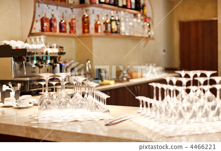 Tables set for meal Tables set for meal 4466221