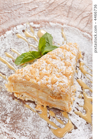 tasty pastry with caramel 4466736