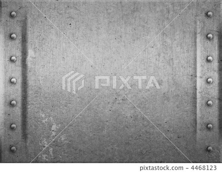 Metal plate or armour texture with rivets 4468123