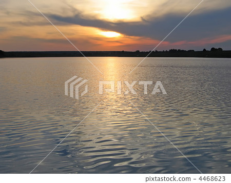 sunset lake sunset lake 4468623