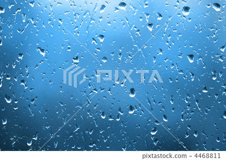 water drops on glass 4468811