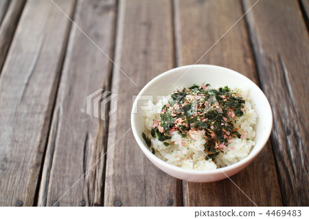 鮭魚香松飯 白飯 4469483