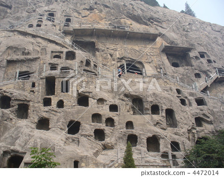 河南洛陽世界遺產龍門石窟 4472014