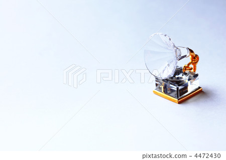 透明的微型留聲機 4472430