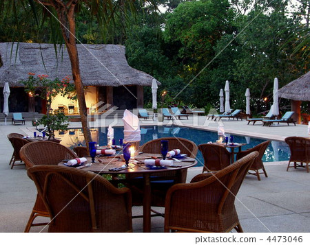 Sunset dinner at Tropican Resort 4473046