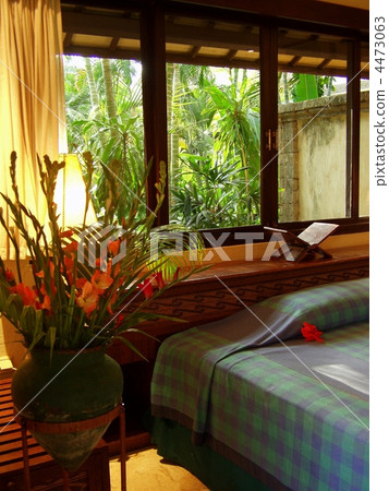 熱帶別墅度假村臥室 4473063