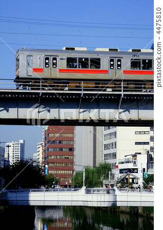 tokyu ikegami line, vehicle, transport 4475810