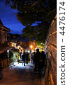 evening time, sannenzaka, street 4476174