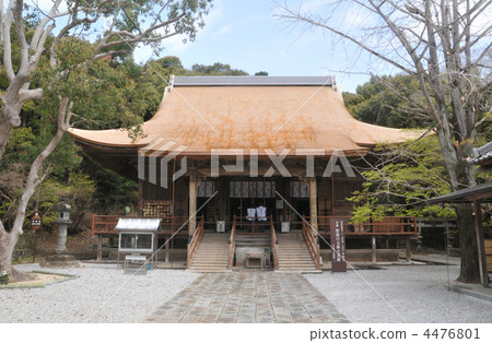 [Shikoku Eighty-eight Places] Thirtieth No. Bamboo-ji Temple, the main hall of which roof reshuffling has been completed, Kochi City 4476801