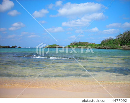 Iriomote Island sand coast Iriomote Island sand coast 4477092