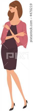 A woman wearing a cardigan 4478219