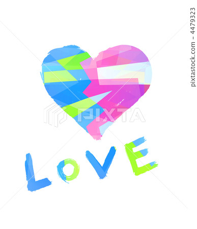 word ''love'' with heart symbol word ''love'' with heart symbol 4479323