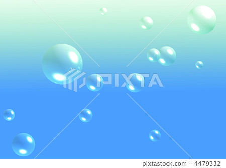 air bubbles on blue gradient background 4479332