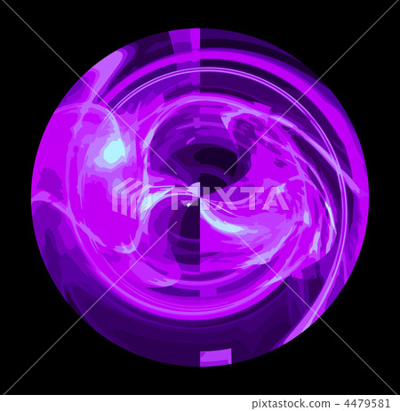 Abstract art - red ball , backdrop (wallpaper). 4479581