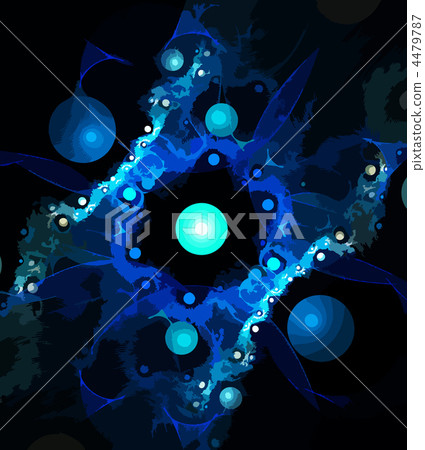 Abstract art nebula , backdrop (wallpaper). 4479787