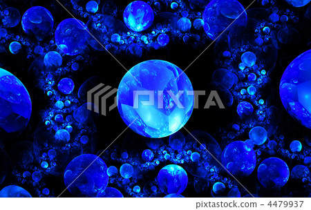 Colour abstract art balls  background. 4479937