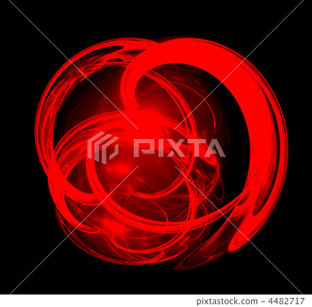 Colour abstract art balls  background. 4482717