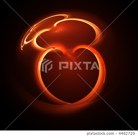 Colour abstract art background. 4482720