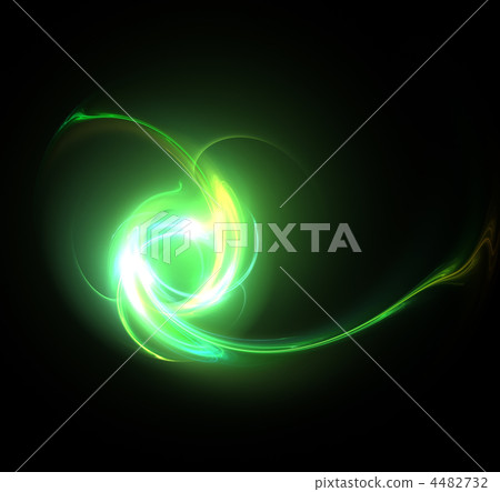 Colour abstract art balls  background. 4482732