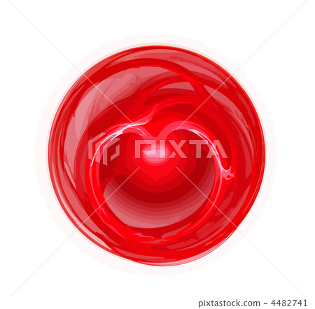 Abstract art - red ball , backdrop (wallpaper). Abstract art - red ball , backdrop (wallpaper). 4482741