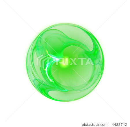 Colour abstract art balls  background. 4482742