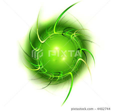 Colour abstract art balls  background. 4482744