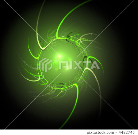 Colour abstract art balls  background. 4482745