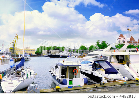 Sea Port in Sochi. Sea Port in Sochi. 4482913