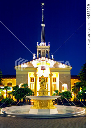 Sochi Marine passenger port in Sochi city Sochi Marine passenger port in Sochi city 4482919