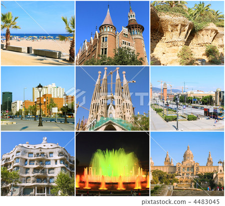 Collage- Beauty Barcelona. 4483045