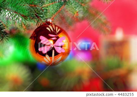 Christmas and New Year decoration. Christmas and New Year decoration. 4483255